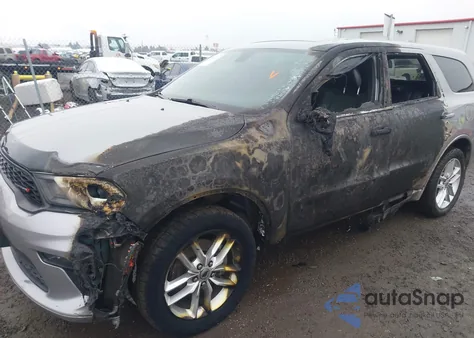 2021 Dodge Durango Gt z USA, uszkodzony, nr VIN 1C4RDJDG0MC520535